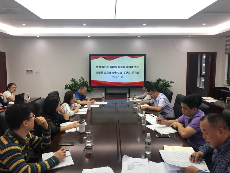 市金控公司黨委召開理論中心組（擴(kuò)大）學(xué)習(xí)會(huì)